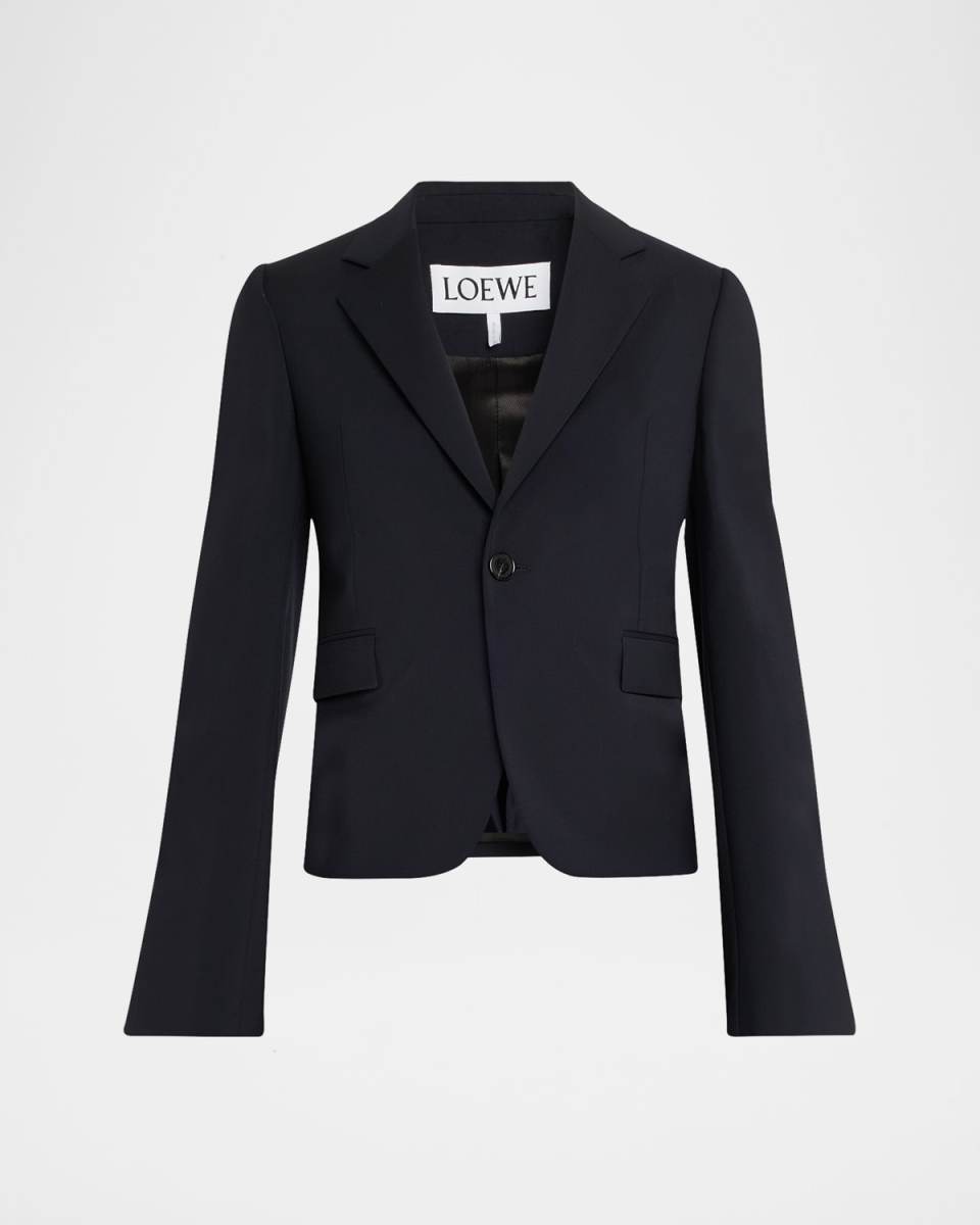 Classic Single-Breasted Blazer